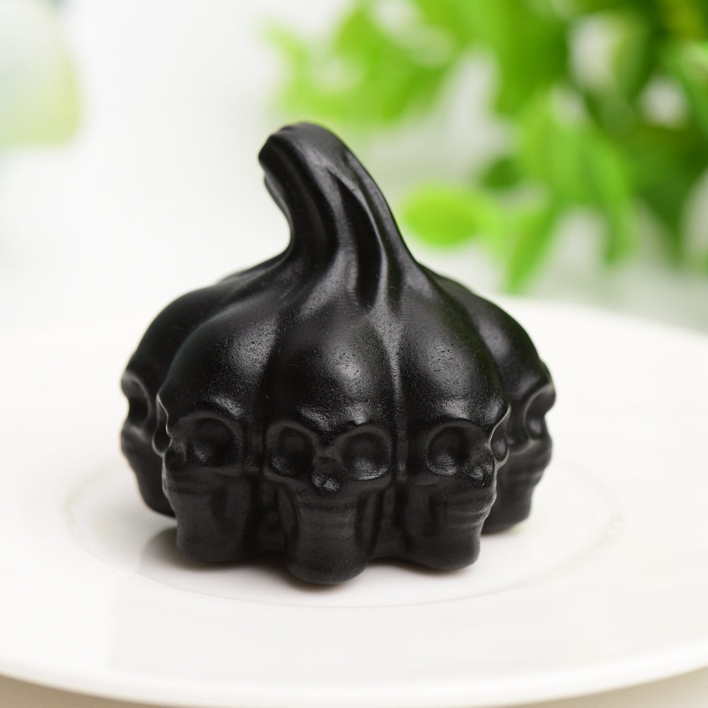 Black Obsidian Carving for Halloween Bulk Wholesale  Wholesale Crystals