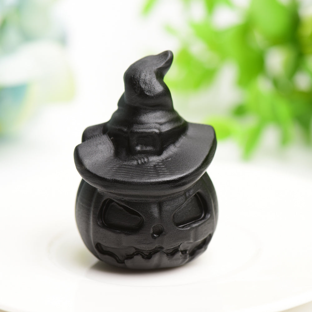 Black Obsidian Carving for Halloween Bulk Wholesale  Wholesale Crystals