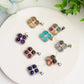 Mixed Crystal Flower Shape Pendant Bulk Wholesale  Wholesale Crystals