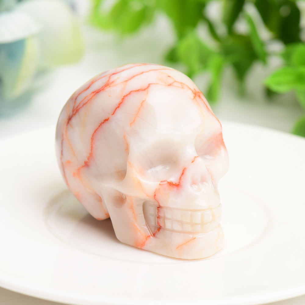 Mixed Crystal Skull Carving for Halloween Bulk Wholesale  Wholesale Crystals