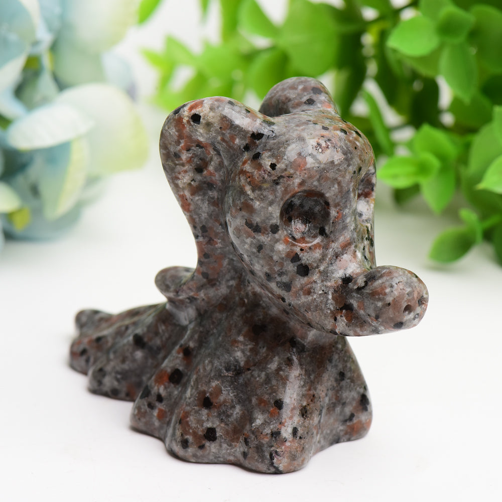 2.3"-3.8" Yooperlite Zero Dog Carving Bulk Wholesale  Wholesale Crystals