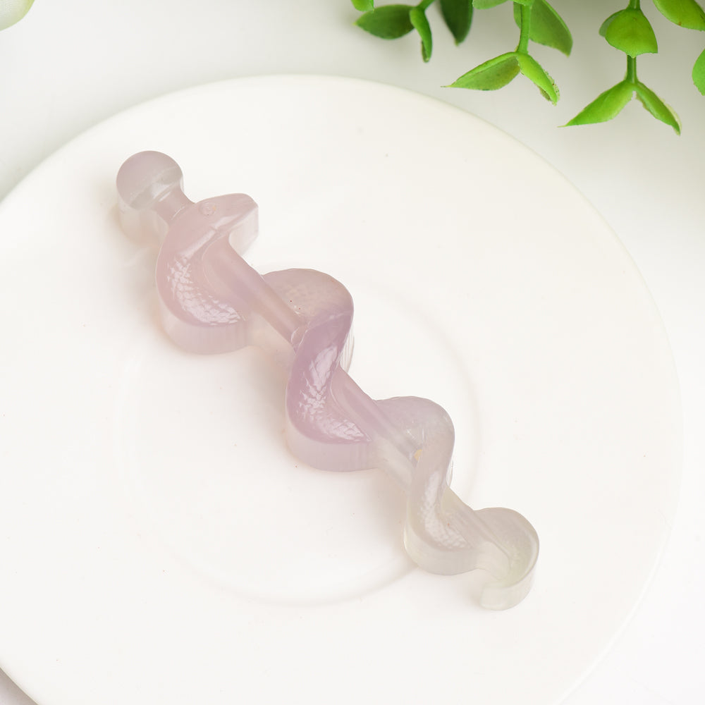 3.7" Fluorite Sword with Snake Ceystal Carving Bulk Wholesale  Wholesale Crystals