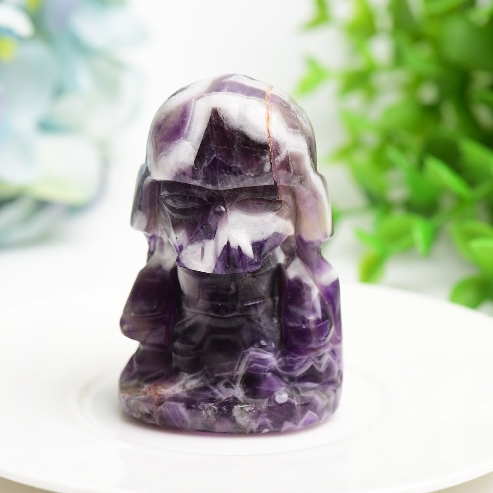 2.5" Mixed Crytsal Darth Vader Crystal Carving Bulk Wholesale  Wholesale Crystals