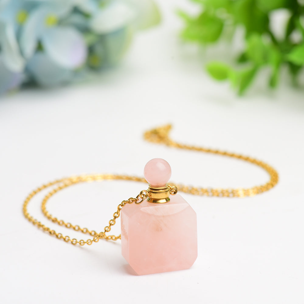 Mixed Crystal Necklace with Perfume Bottle  Wholesale Crystals