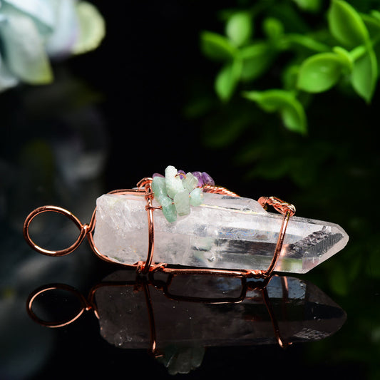 Clear Quartz Life Tree Crystal Pendant Bulk Wholesale  Wholesale Crystals