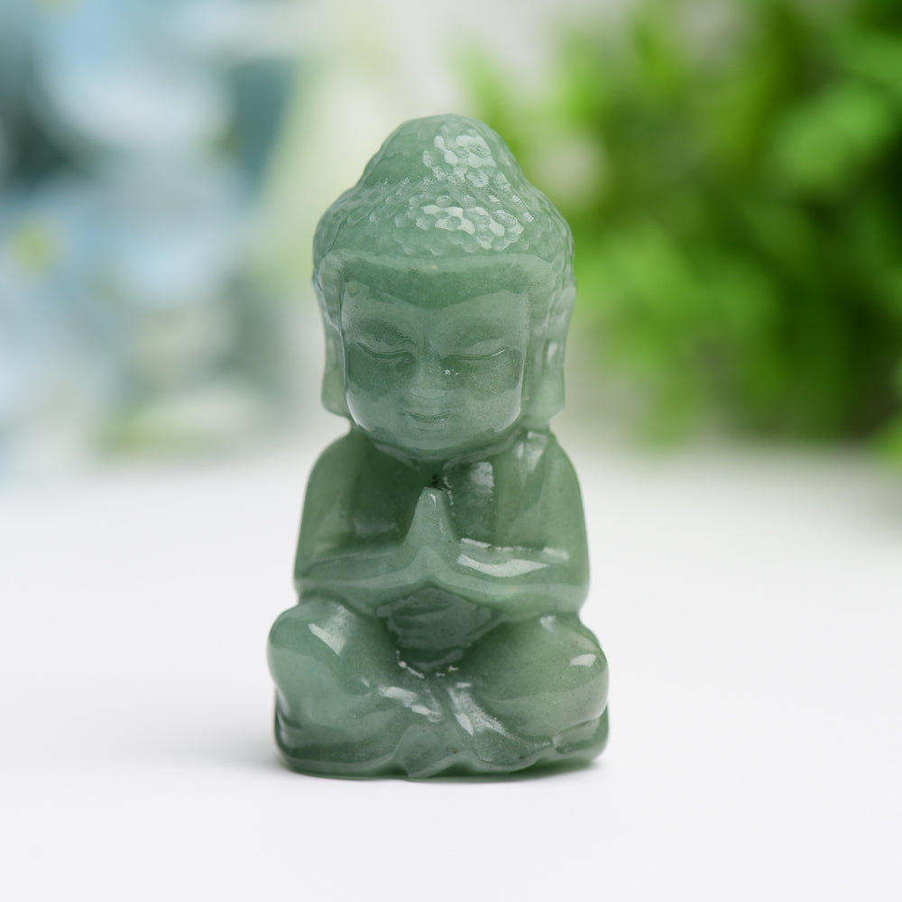 2.3" Buddha Crystal Carving  Wholesale Crystals