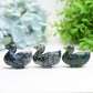 2.1" Moss Agate Duck Animal Crystal Carving  Wholesale Crystals
