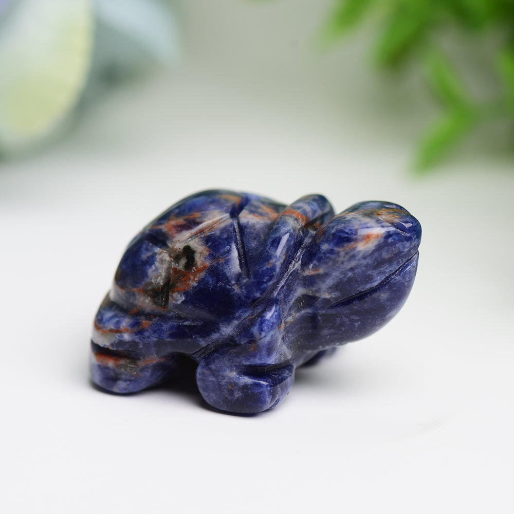 1.4" Mixed Crystal Turtle Animal Crystal Carving  Wholesale Crystals