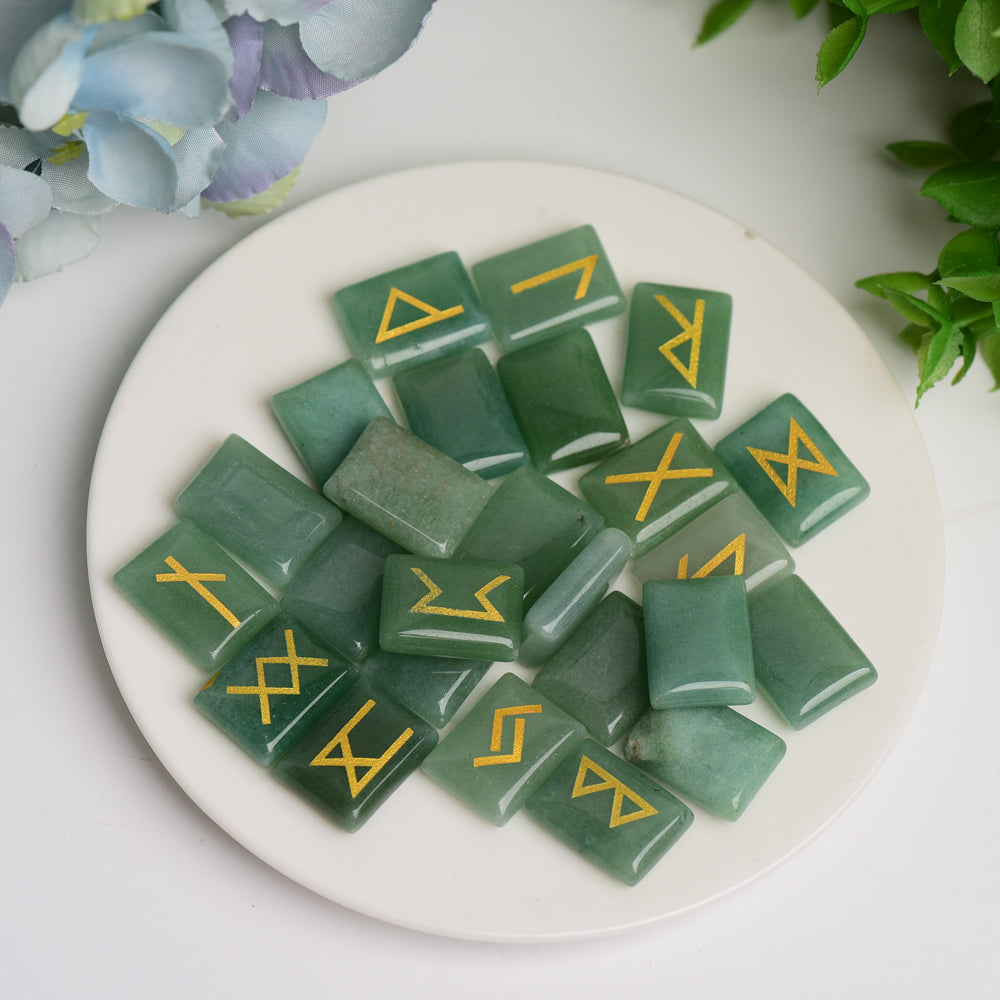 Runes Crystal Palm Stone  Wholesale Crystals