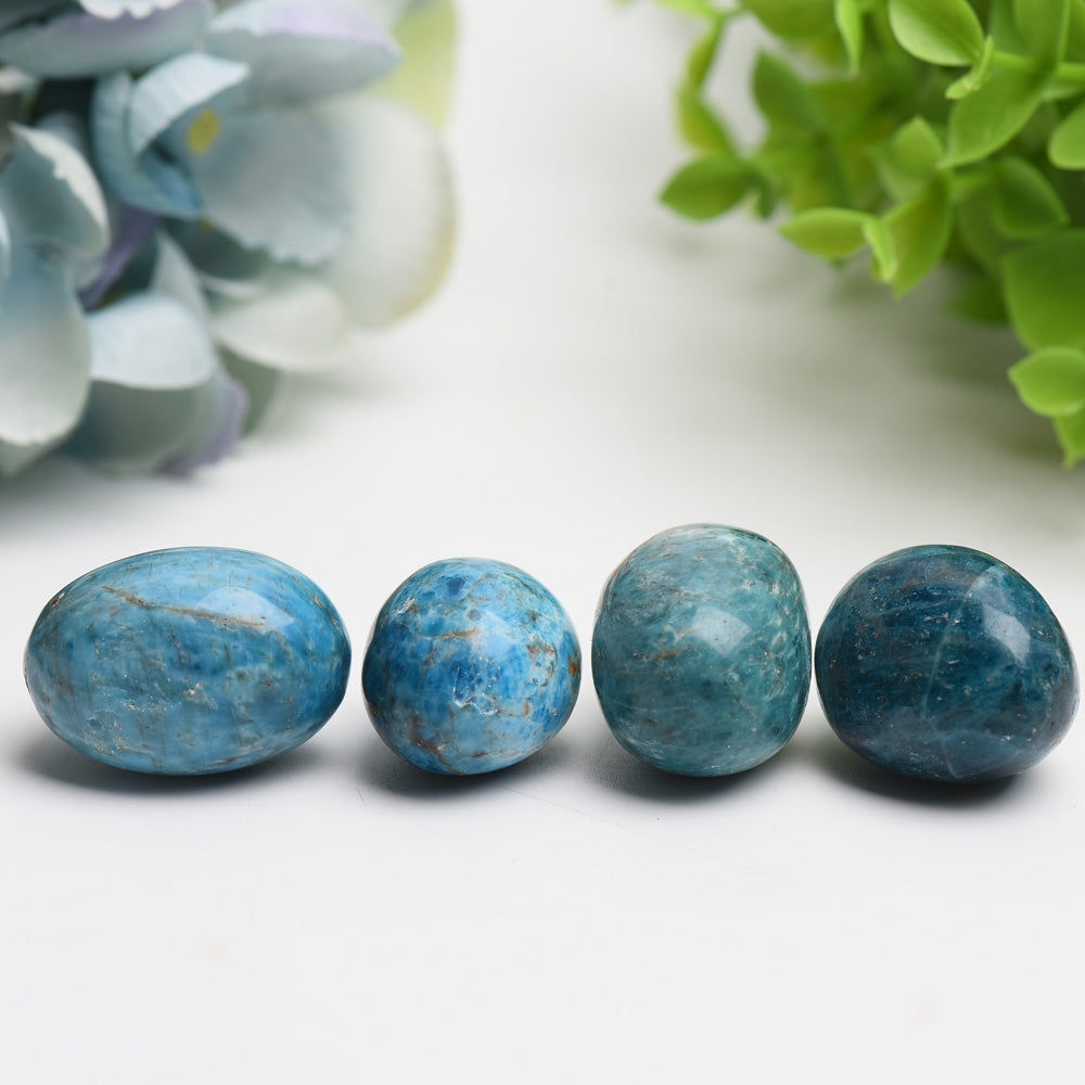 25-30mm Blue Appatite Crystal Tumbles Bag Bulk Wholesale  Wholesale Crystals