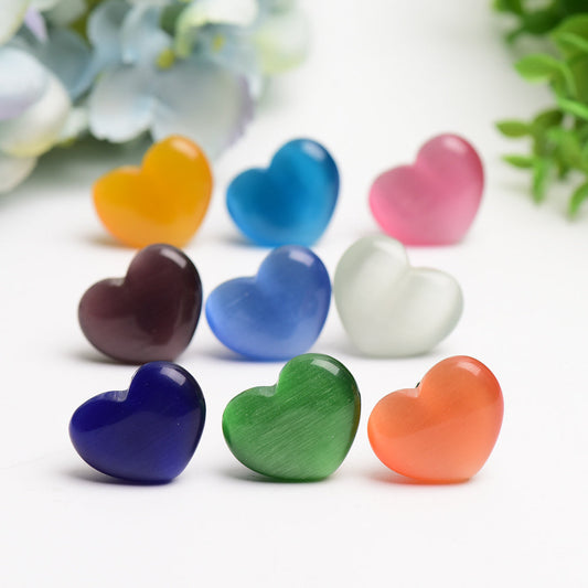 Cat's Eye Heart Shape Car Air Vent Clips for Home Decor Bulk Wholesale  Wholesale Crystals