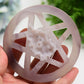 3.8" Druzy Agate Pentagram Star Crystal Carving Bulk Wholesale  Wholesale Crystals