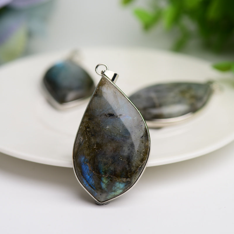 2.0" Labradorite Crystal Pendant  Wholesale Crystals