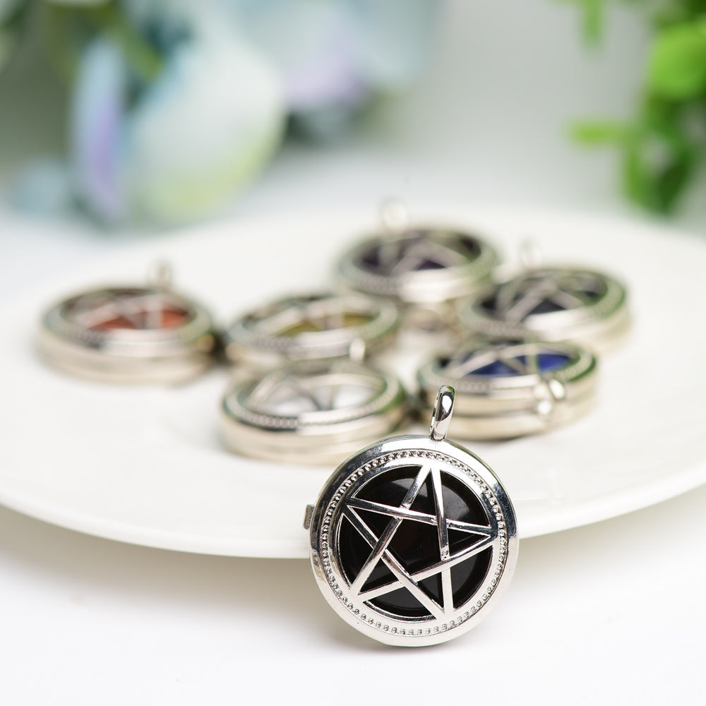 1.0" Mixed Crystal Pentagram Pendant Bulk Wholesale  Wholesale Crystals