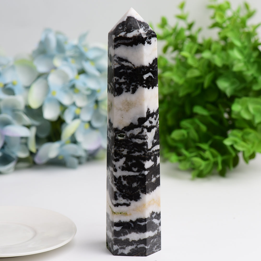 6.0"-8.0" Zebra Jasper Crystal Tower Bulk Wholesale  Wholesale Crystals