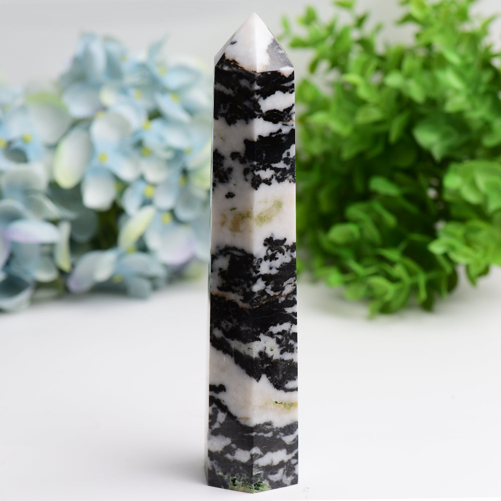 6.0"-8.0" Zebra Jasper Crystal Tower Bulk Wholesale  Wholesale Crystals