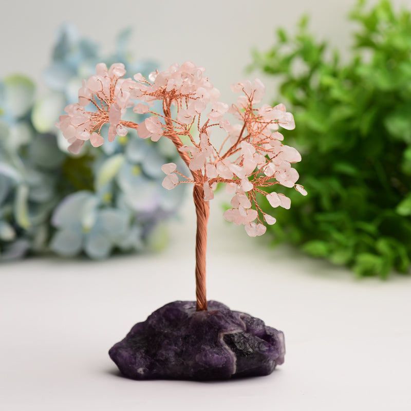 Crystal Tree with Dream Amethyst Base Free Form Bulk Wholesale  Wholesale Crystals