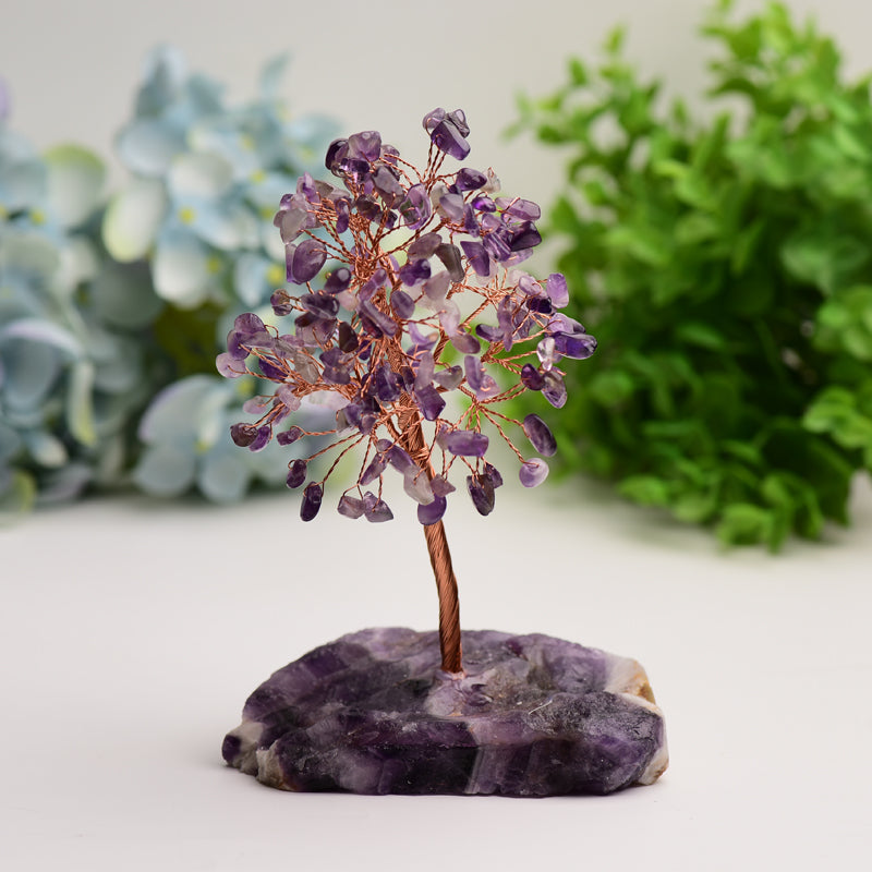 Crystal Tree with Dream Amethyst Base Free Form Bulk Wholesale  Wholesale Crystals