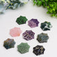 1.7" Mixed Crystal Spider Web Crystal Carving Bulk Wholesale  Wholesale Crystals