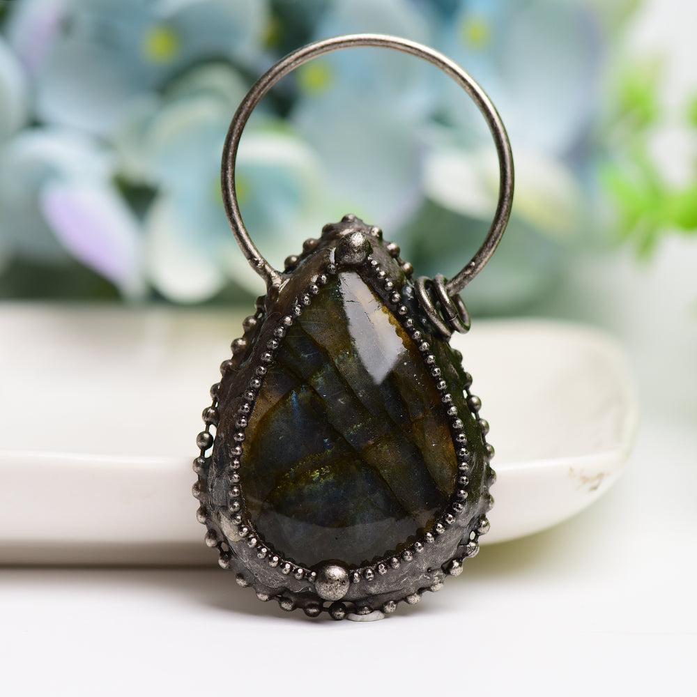 Labradorite Pendant for Jewelry DIY Bulk Wholesale  Wholesale Crystals