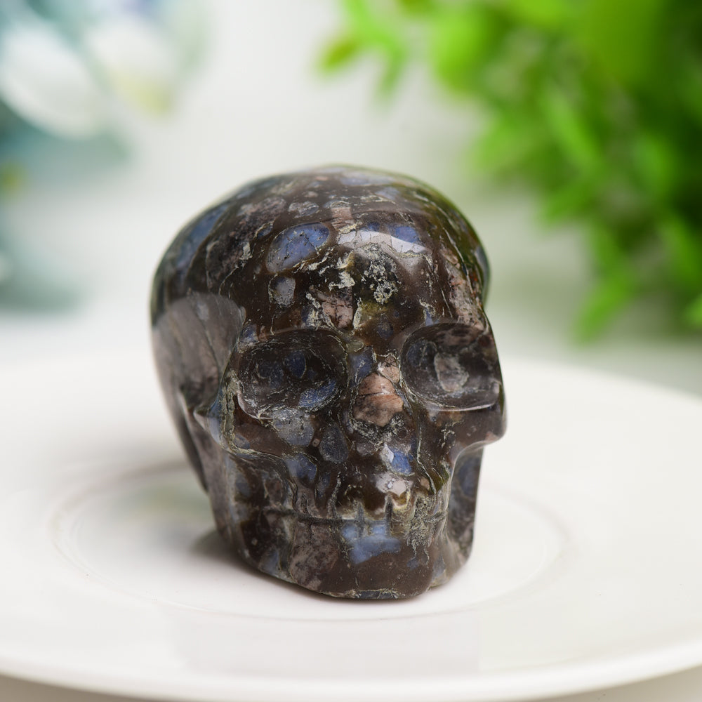 2.0" Mixed Crystal Skull Carving Bulk Wholesale  Wholesale Crystals