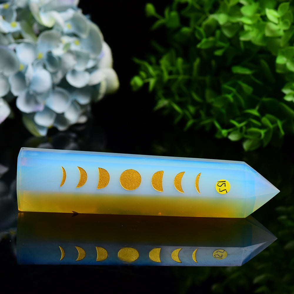 6.0"-8.0" Opalite Chakra Crystal Tower Bulk Wholesale  Wholesale Crystals