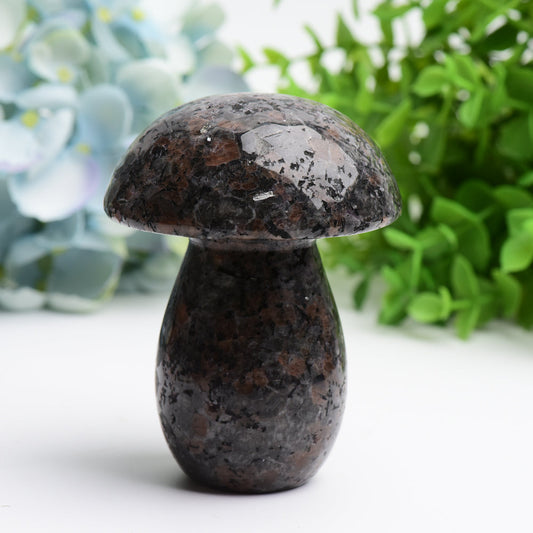 2.2"-3.8" Yooperlite Mushroom Crystal Carving Bulk Wholesale  Wholesale Crystals