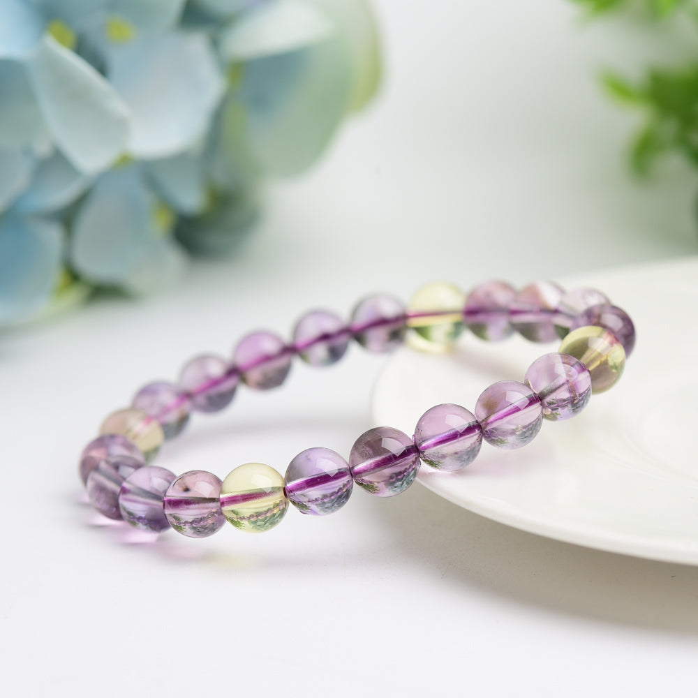 8.5mm Ametrine Bracelet Bulk Wholesale  Wholesale Crystals