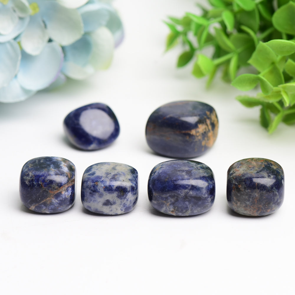 Sodalite Crystal Tumbles Bulk Wholeslae  Wholesale Crystals