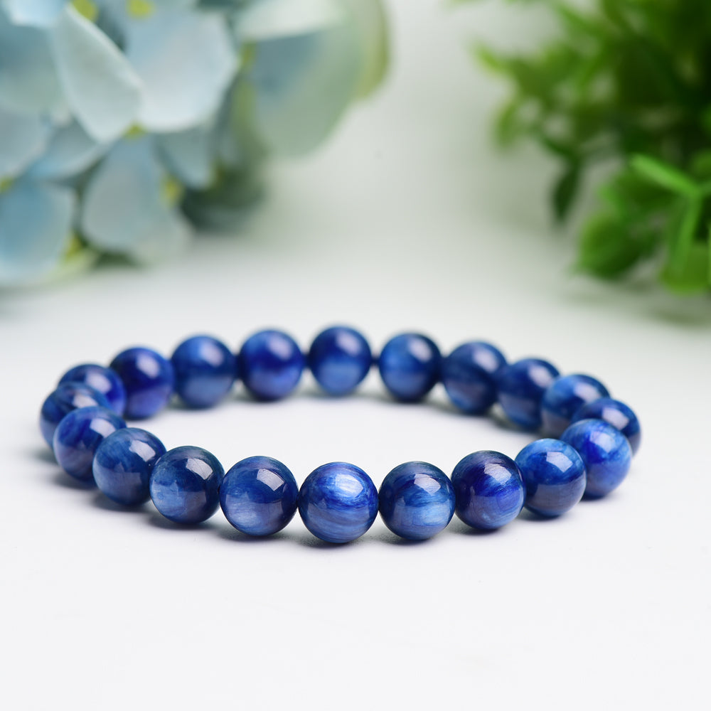 10mm Blue Kyanite Crystal Bracelet Bulk Wholesale  Wholesale Crystals