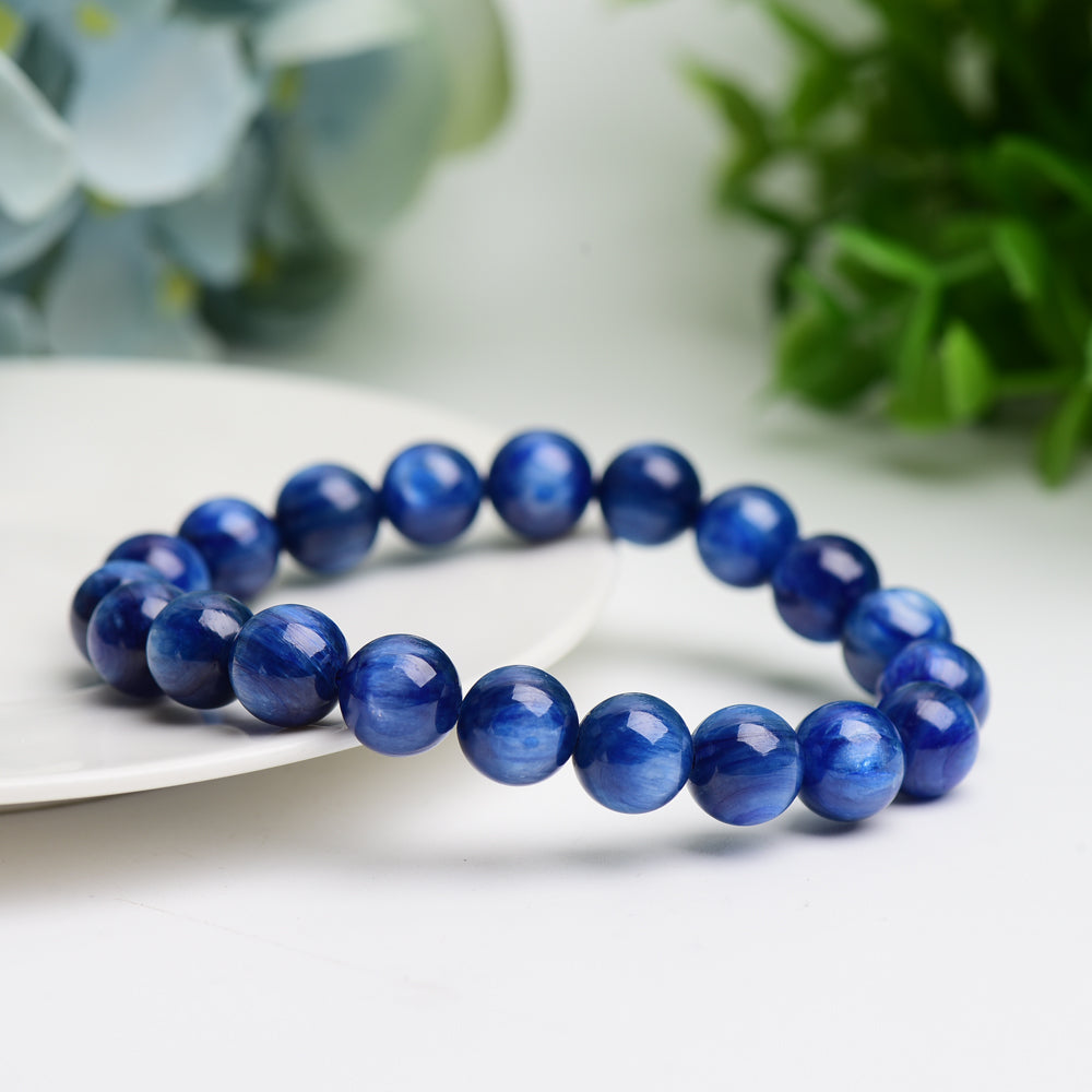 10mm Blue Kyanite Crystal Bracelet Bulk Wholesale  Wholesale Crystals