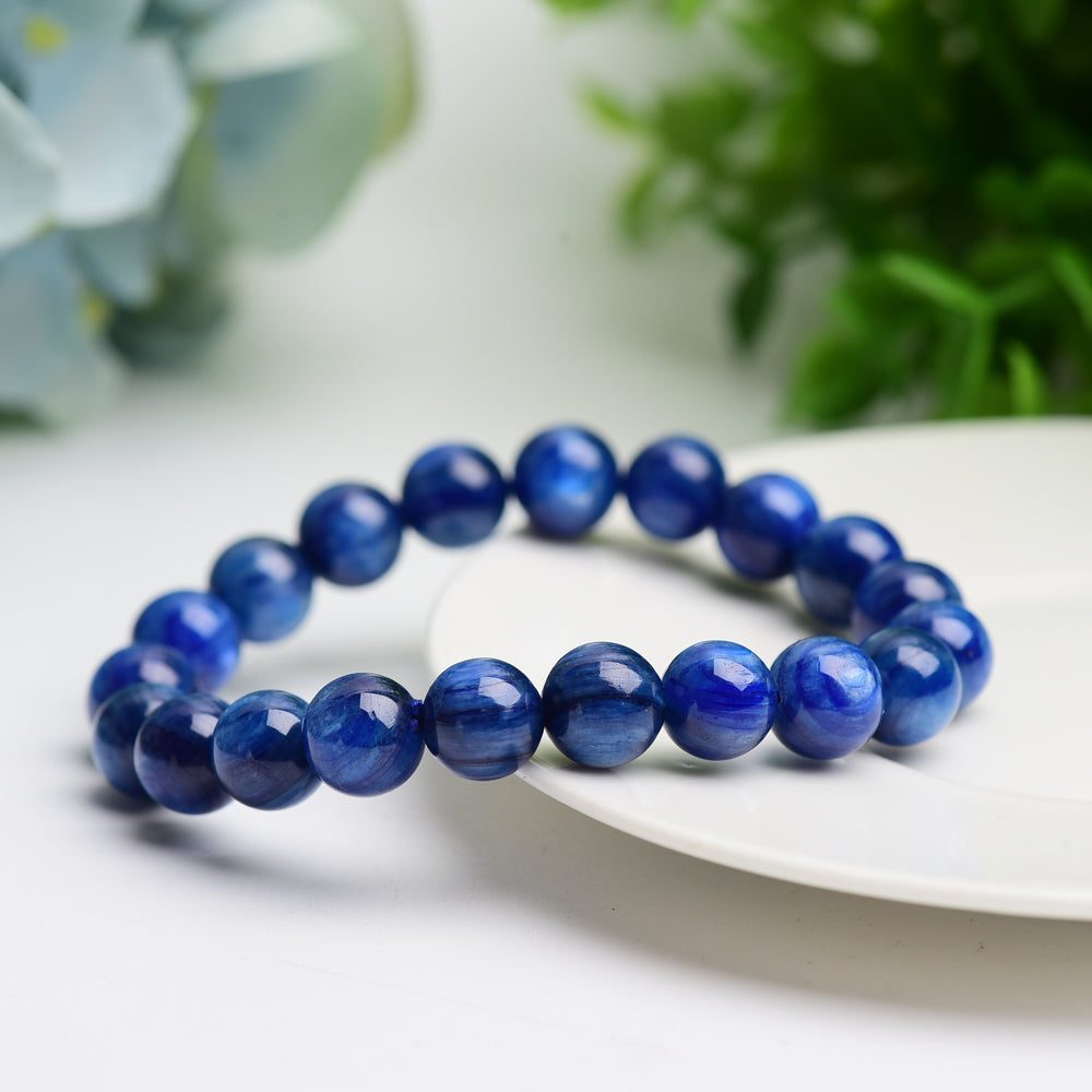 10mm Blue Kyanite Crystal Bracelet Bulk Wholesale  Wholesale Crystals