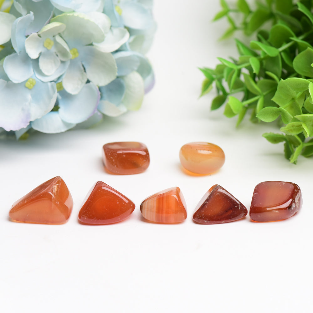 Carnelian Crystal Tumbles Bulk Wholesale  Wholesale Crystals