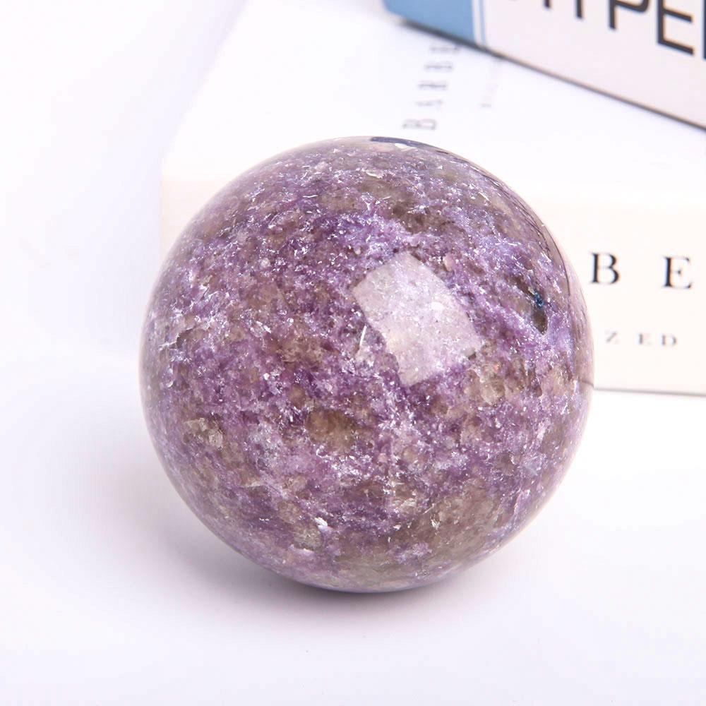 2.85” Lepidolite Sphere Wholesale Crystals