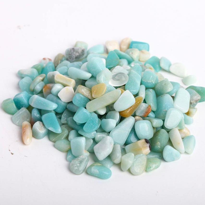 0.1kg Sky Blue Stone Crystal Chips 5-7mm Wholesale Crystals