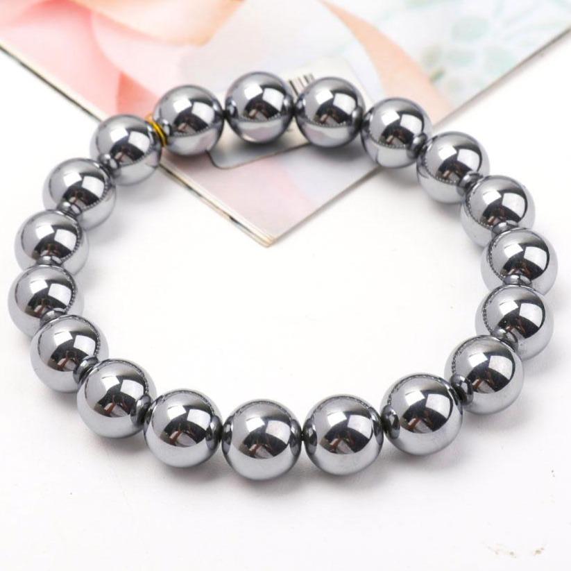 10mm Terahertz Bracelet Hematite Wholesale Crystals