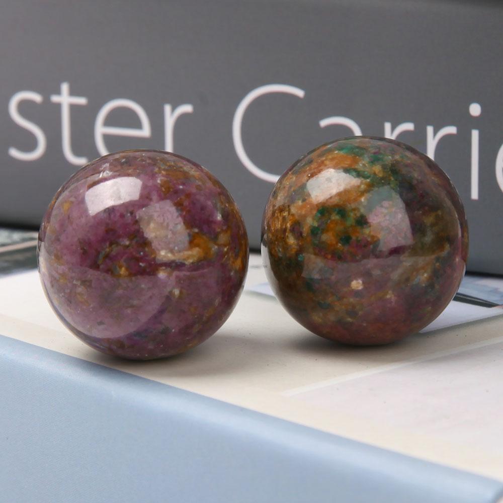 1" Ocean Jasper Mini Sphere Wholesale Crystals