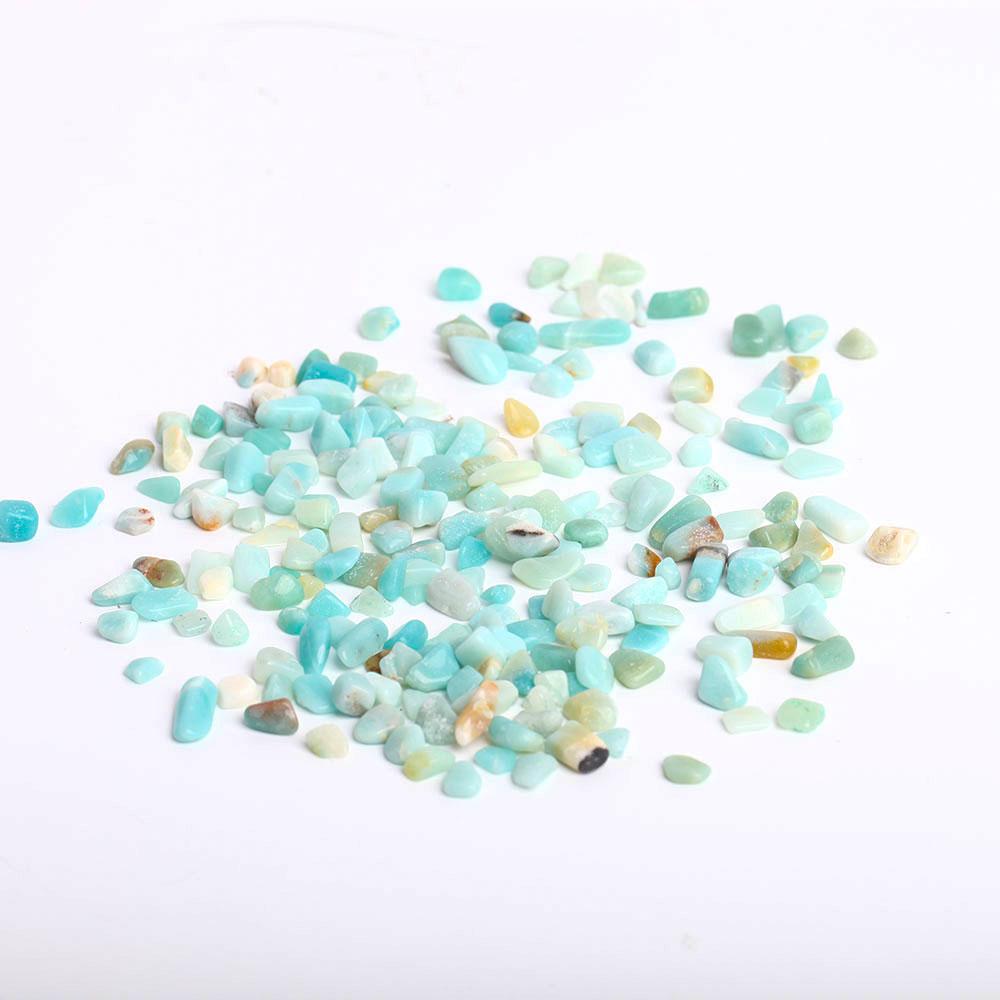 0.1kg Sky Blue Stone Crystal Chips 5-7mm Wholesale Crystals