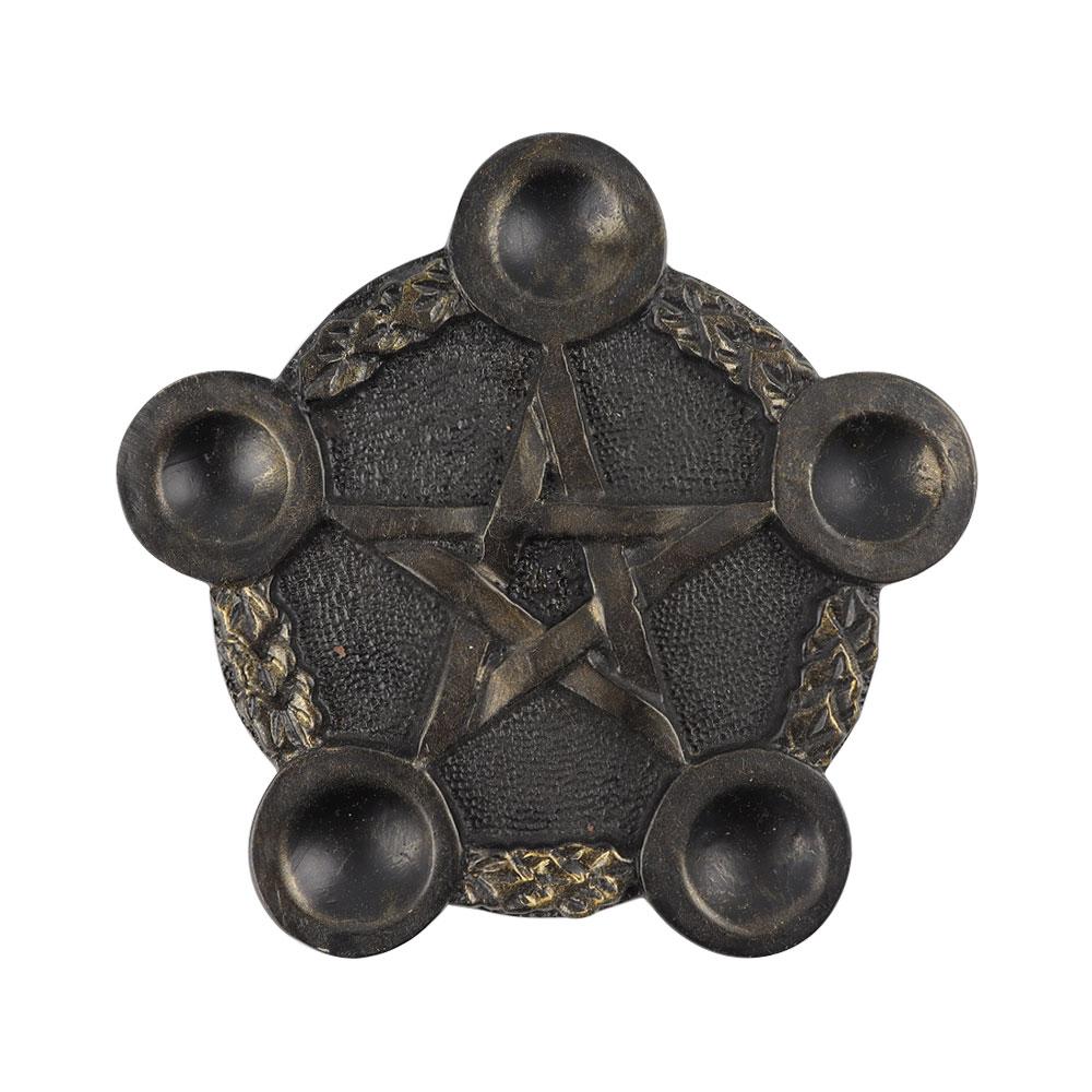 Resin Pentagram Plate Stand Wholesale Crystals