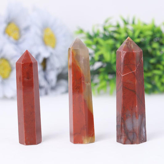 Wholesale Natural Agate Point Healing Crystal Tower Wholesale Crystals