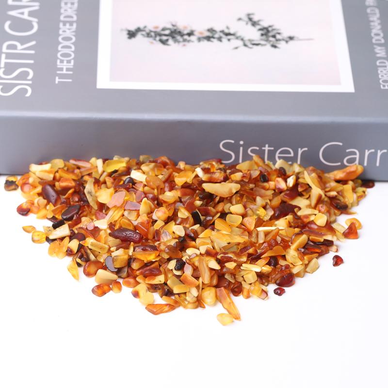 0.1kg Amber Crystal Chips Wholesale Crystals