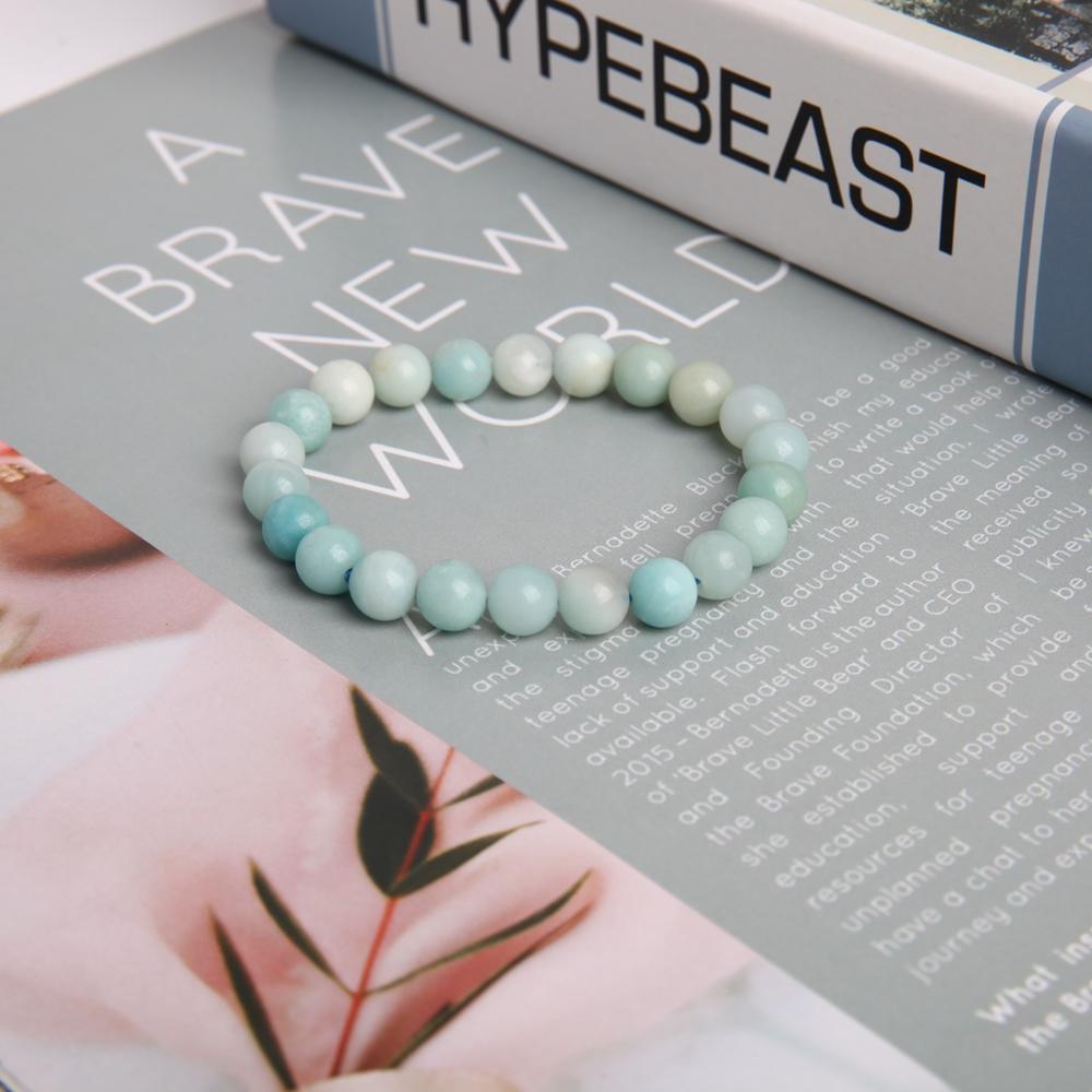 8mm Sky Blue Crystal Bracelet Wholesale Crystals