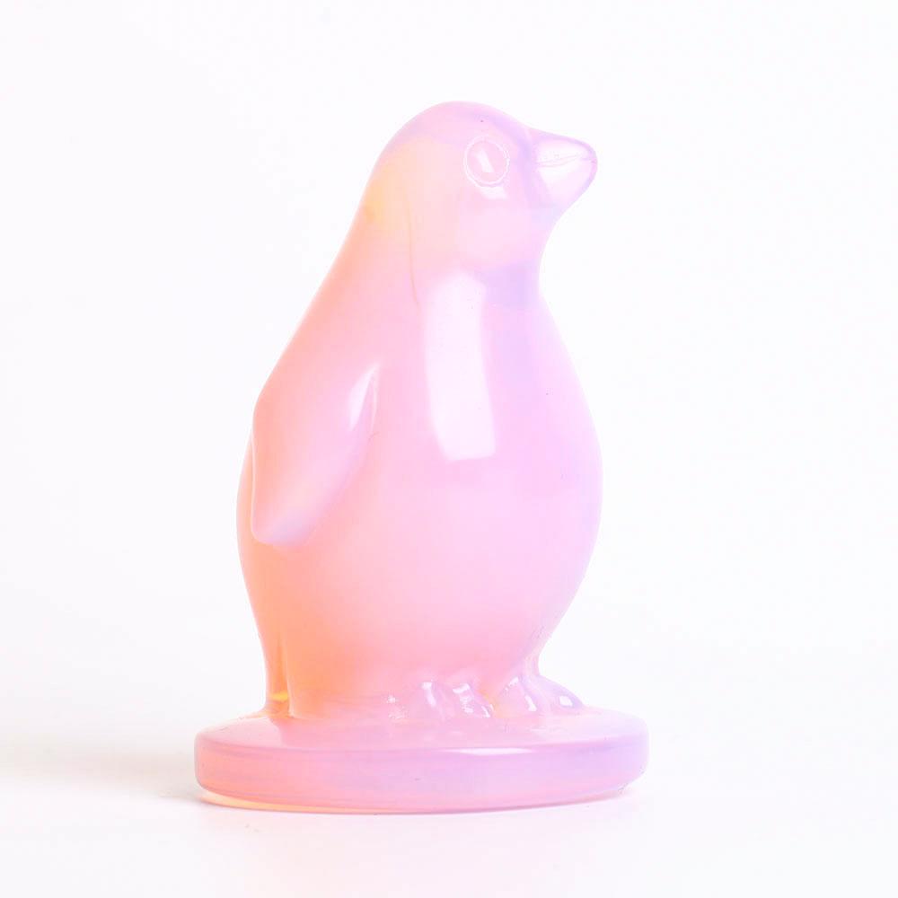 Opalite Penguin Crystal Carvings Wholesale Crystals