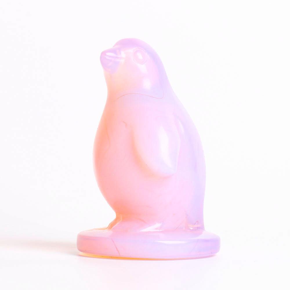 Opalite Penguin Crystal Carvings Wholesale Crystals