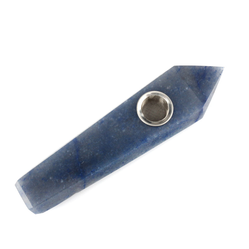 Blue aventurine Smoking Pipe wholesale support mixed customization Wholesale Crystals