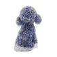 Resin Dog Figurines with Lapis Gravel Toy Poodle Wholesale Crystals