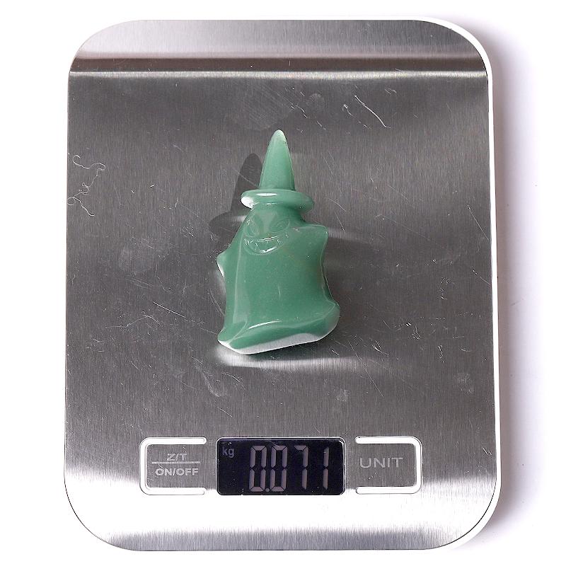2.7" Green Aventurine Devil Ghost Crystal Carvings for Halloween Wholesale Crystals