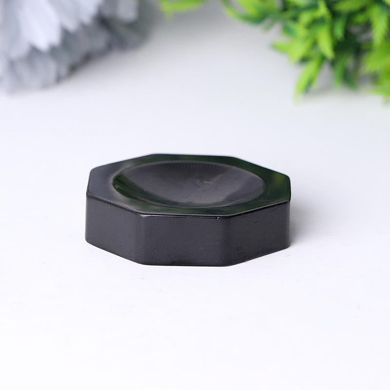 2" Shungite Sphere Holder-Octagon Wholesale Crystals