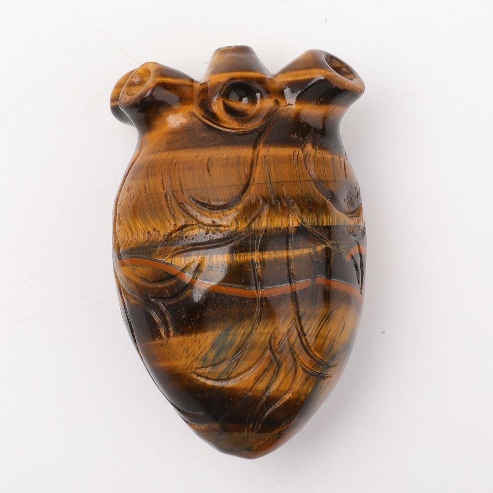 Real Heart Shaped Carvings Wholesale Crystals
