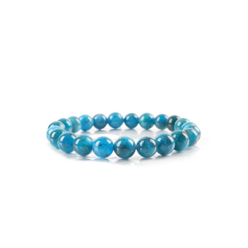 8mm Blue Apatite Bracelet Wholesale Crystals